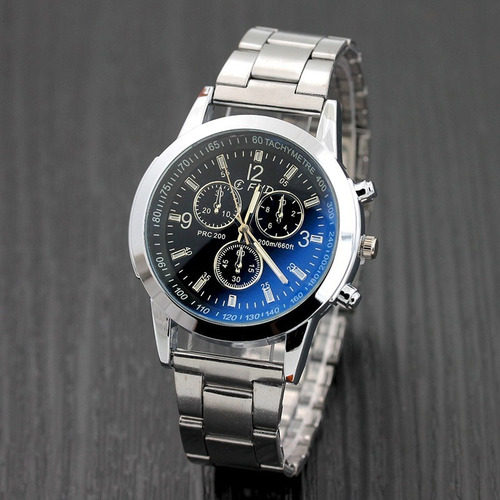 Relogio Pulso Social Analogico Aço Inox Masculino Lançamento