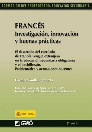 Libro Frances Investigacion Innovacion Y Buenas Pra Original