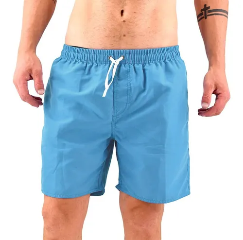 Short De Baño Malla De Hombre Azul