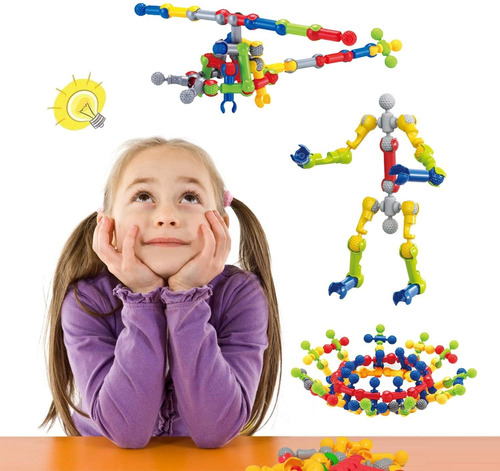 Caferria Niños Kit De Construcción Stem Juguetes, 110 Piezas