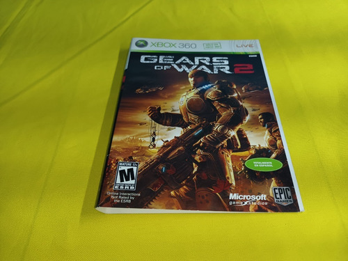Portada Original Gears Of War 2 Xbox 360 (Usado)