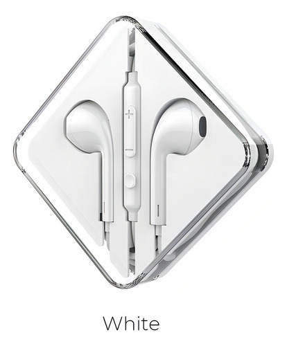 Audifonos Hoco M55 Memory Jack 3.5mm Manos Libres Blanco