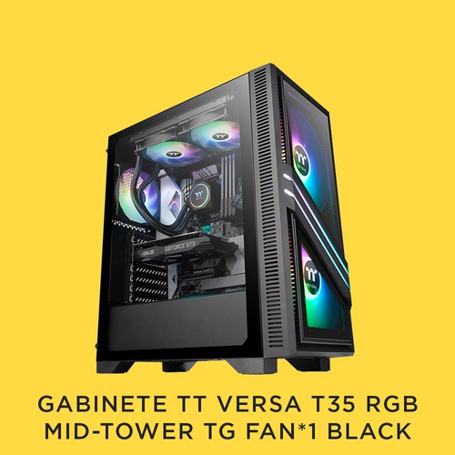 Imagen 6 de 7 de Pc Gamer I7 - Corsair 32gb - Gtx1660 S - Gab. Tt Versa T35