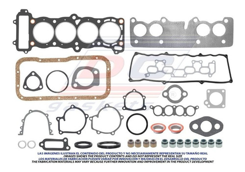 Juego De Juntas Nissan 1.6l Sentra Americano Pulsar 89-90