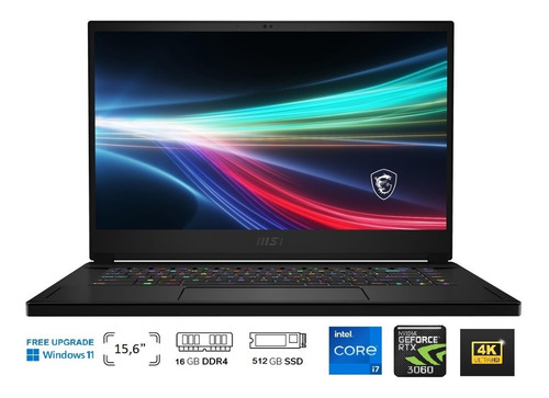 Imagen 2 de 10 de Msi Creator Oled 4k Thin Bezel I7 11va 16gb 512gb Rtx3060