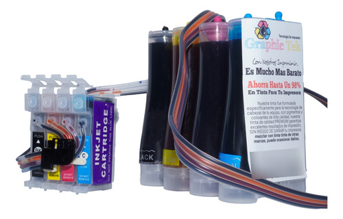 Sistema De Tinta Continua Compatible Epson Xp 442 Xp 445