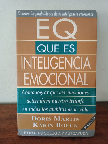 Eq. Qué Es Inteligencia Emocional. Doris Märtin 