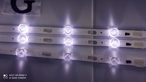 V0t7 500sma R0 3 Tiras De 12 Leds Samsung Un50tu7000f (Usado)