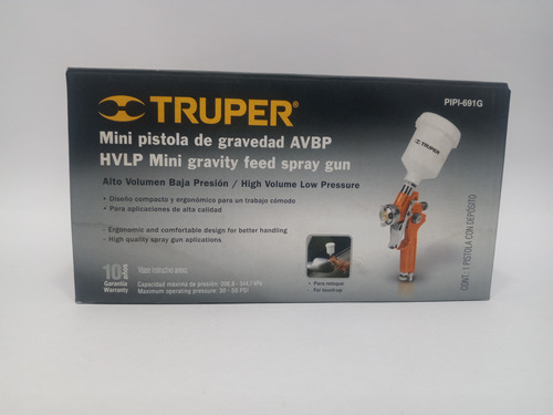 Truper Mini Pistola De Gravedad Avbp