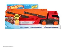 Comprar Pista De Autos Hot Wheels Mega Remolque Mega Transportador