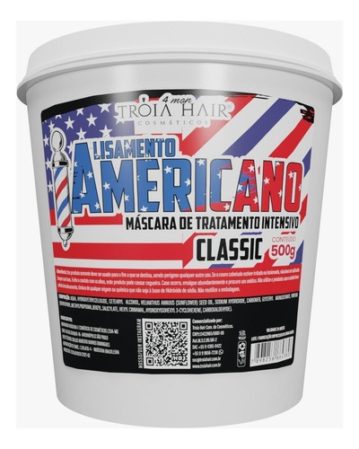 Alisamento Americano Classic 500g - Troia Hair