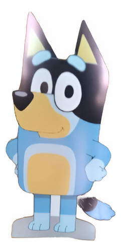 4 Gigantografia Silueta Corporea Familia Bluey