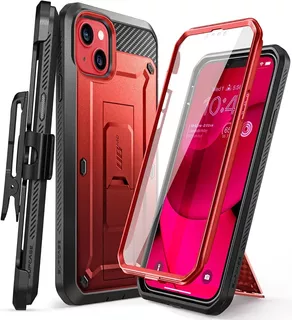 Case Supcase 360° Para iPhone 14 Normal 6.1 Red