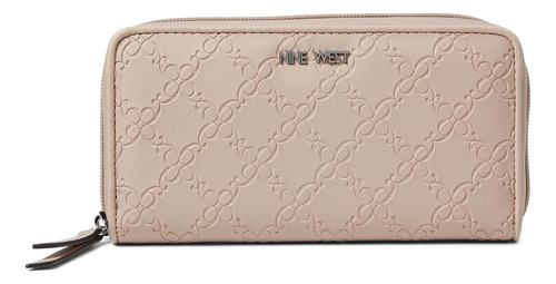 Nine West Zuri SLG Zip Around, Mármol Suave