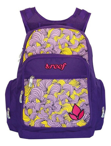 Mochila Reef Mujer Grande Porta Notebook Y Bolsillo Termico