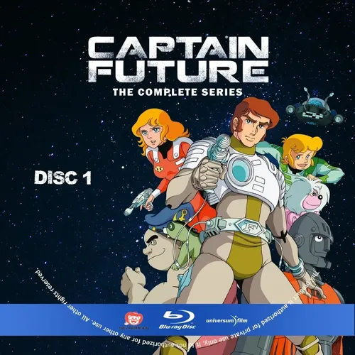 Capitan Futuro 1978 En Blu-ray. 6 Discos. Audio Esp. Lat | Cuotas