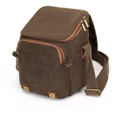 Imagen 5 de 9 de Bolso Caden N1 Para Cámara Fotográfica Cafe