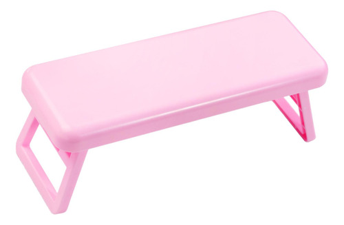 Cojín Plegable Para Reposabrazos De Uñas, Soporte Rosa