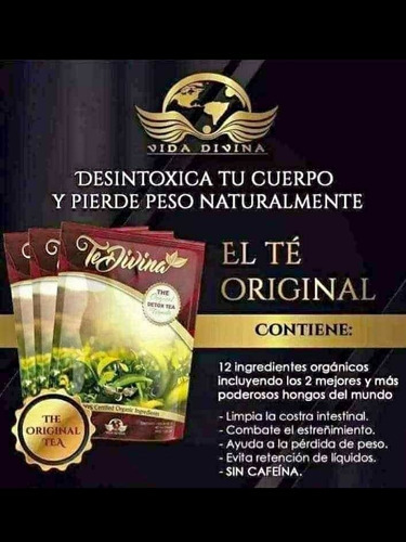 Vida Divina Presenta Nuestro Producto Estrella.tedivina.