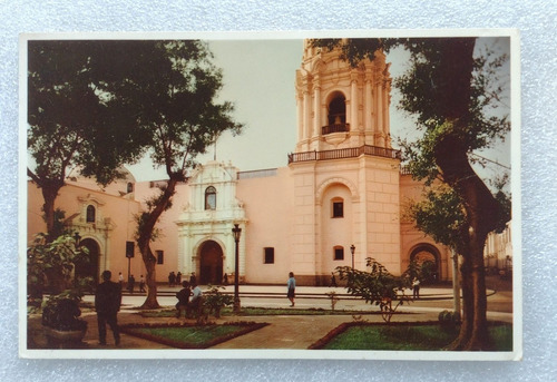Postal Iglesia Convento De Santo Domingo Lima Peru