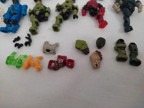Lote Piezas Figuras Y Accesorios Halo Mega Bloks
