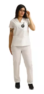 Uniforme Medico De Dama Pijama Quirurjica Antifluido Scrub