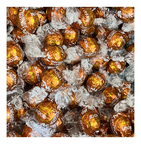 500grs Trufas Lindor Lindt Sabor Avellana A Granel