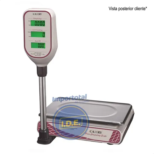 Balanza Digital Recargable Torre Alta Camry 30 Kg 66 Lb