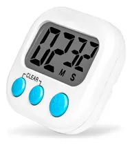 Comprar Timer Reloj De Cocina Magnético Lcd Digital Color Blanco- Otec