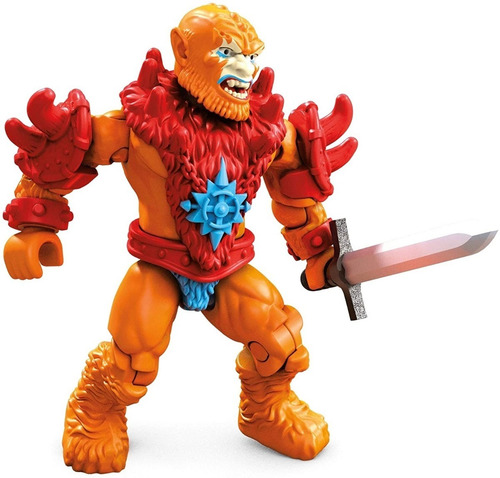 Mega Construx He Man Vs Beast Man - Masters Of The Universe (Usado)