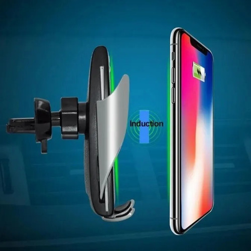 Imagem 3 de 4 de Suporte Com Carregador Veicular (wireless) 10w - Automático