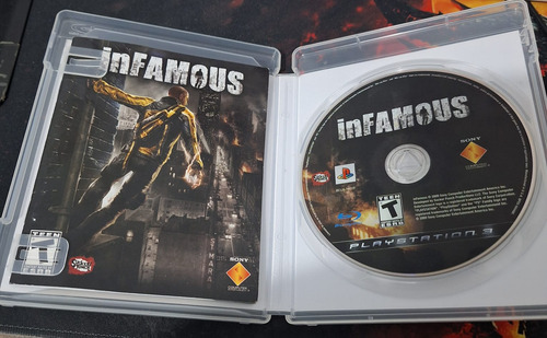 Infamous - Ps3 - Jogo Original E Usado - Capa Reimpressa (Recondicionado)