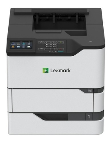 Impresora Laser Lexmark Ms826de Monochrome Duplex 70ppm Color Blanco