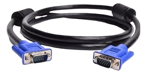 Cable Vga Monitor Macho A Macho 1.5 Mts Doble Filtro