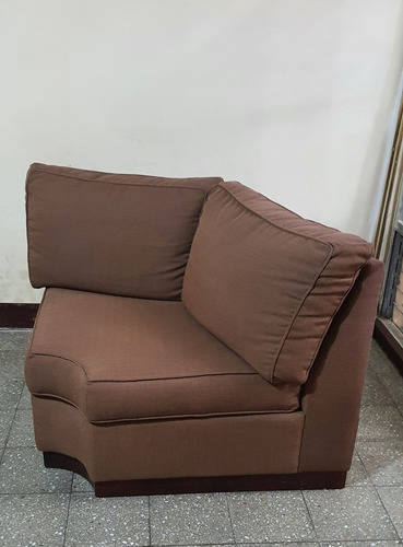 Imagen 2 de 4 de Mueble Esquinero Para 2 De Tela Lino Lavable