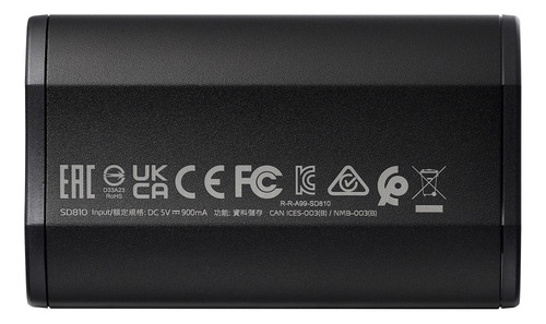 Disco Sólido Ssd Externo Adata Sd810-2000g-cbk 2000gb Negro