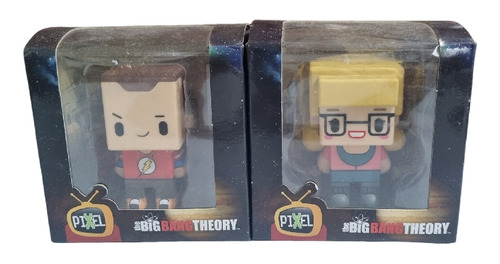 Figuras The Big Bang Theory Sheldon Bernadette Pixel