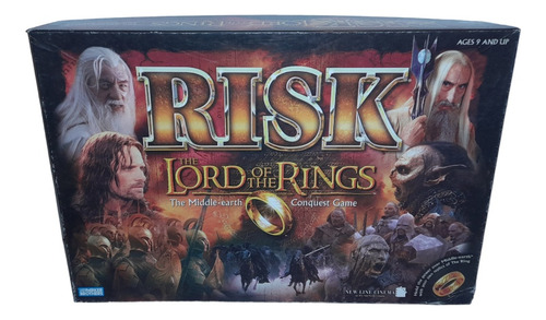 Risk The Lord Of The Rings Edicion Original 2001 Parker Bros (Usado)