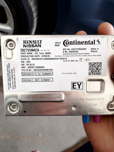 Unidad Telemática Original Nissan Frontier Modelo 2021 -2024