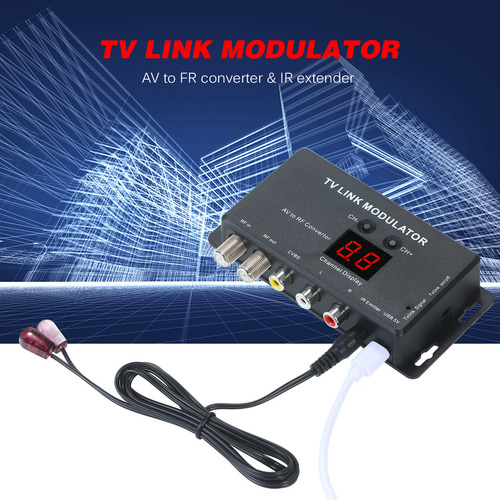 . Convertidor Av A Rf\ U0026 Extensor De Infrarrojos,
