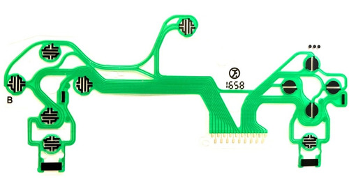 Circuito Flex Membrana Conductora Joystick Ps4 Jdm Jds