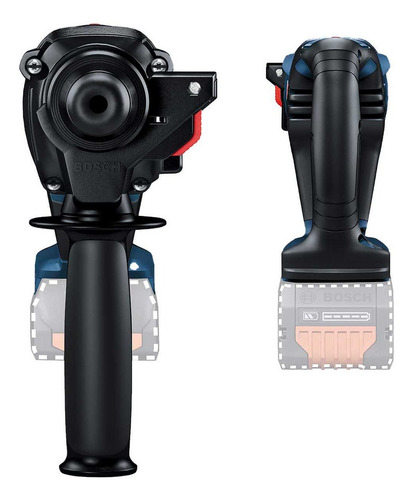 Martillo Perforador Sds Plus Bosch Gbh 18v-26 D + Batería Color Azul Oscuro