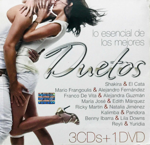 Lo Esencial De Los Mejores Duetos 2012 3cds + Dvd Seminuevo