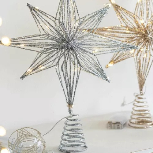 J Lámpara Led Con Forma De Estrella Para Árboles De