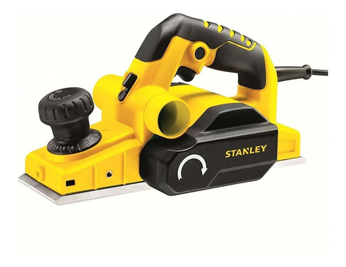Imagen 2 de 4 de Cepilladora eléctrica de mano Stanley STPP7502 82mm 120V color amarillo