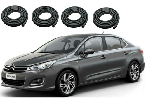 Citroen C4 Lounge Burletes Puertas Delanteras +traseras Kit4