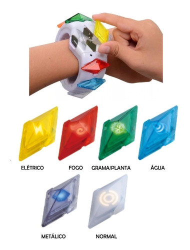 Cristais -z- Para Bracelete Ring 3ds Interativo Unid. Usado