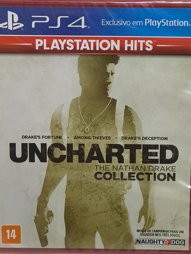Uncharted The Nathan Drake Collection Playstation 4 Lacrado