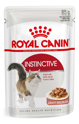 Royal Canin Alimento Húmedo Gato Instinctive Pouch 85g X 12u