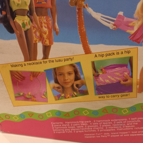 Imagem 2 de 8 de Barbie Hawaiian Fun Cenario Moveis Playset Tropical Praia